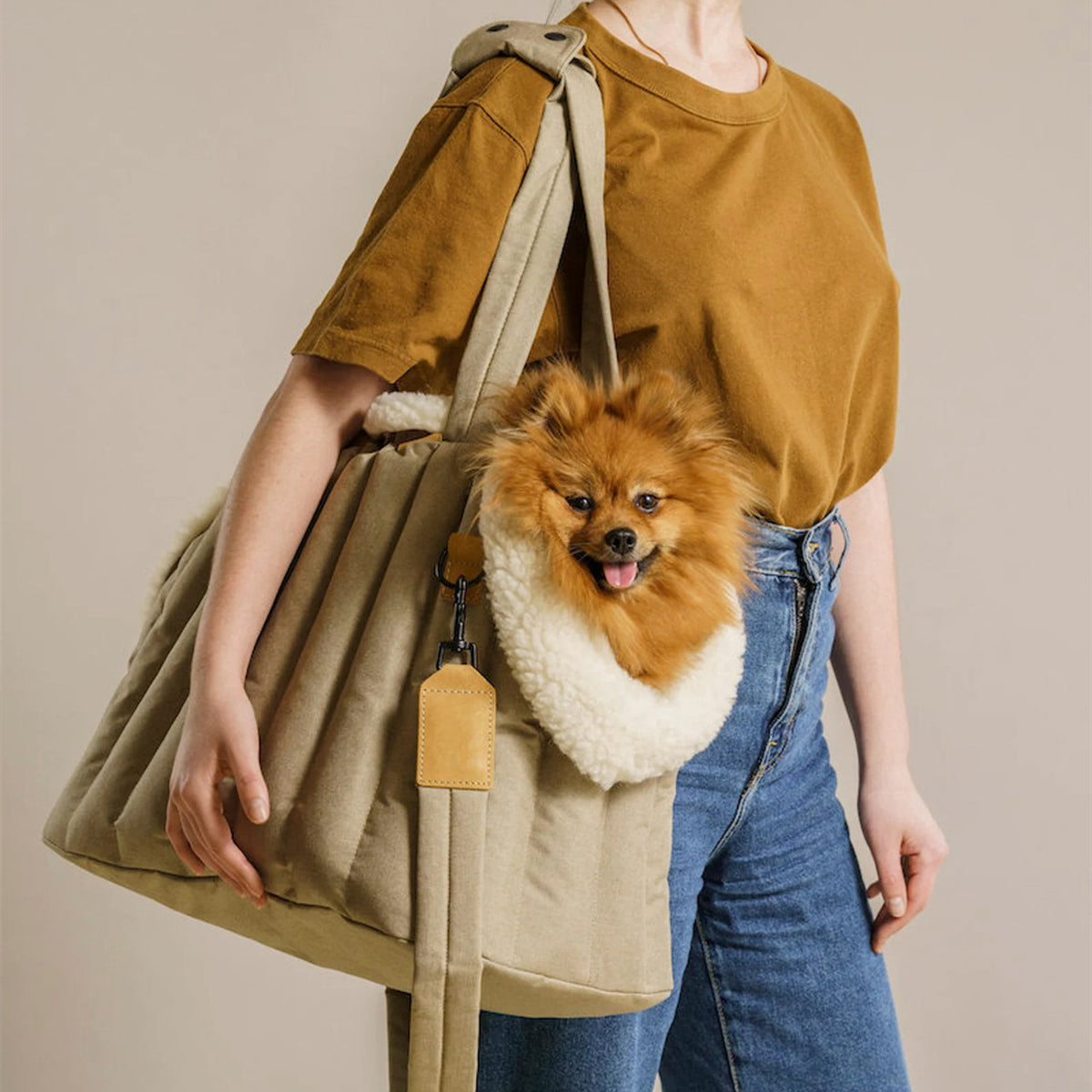 Lightweight Waterproof Pet Carrier Bag - Fuzzy Mellow